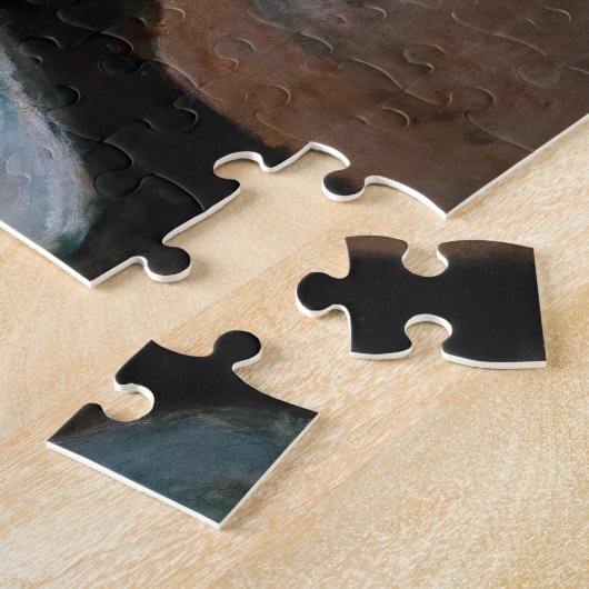 Edvard Munch - Sommernacht, Inger am Strand Puzzle (Seite)