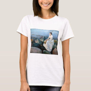 Edvard Munch - Sommernacht, Inger am Strand T-Shirt