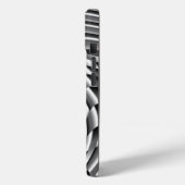 Edvard Munch Stainless Steel Weave Case-Mate iPhone Hülle (Rückseite / Links)