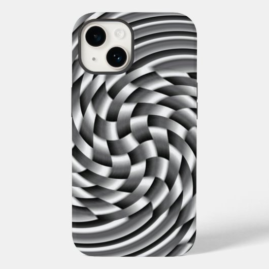 Edvard Munch Stainless Steel Weave Case-Mate iPhone Hülle (Rückseite)