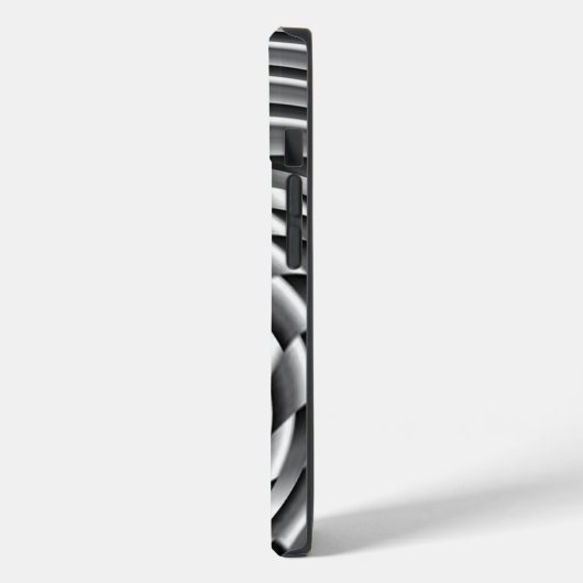 Edvard Munch Stainless Steel Weave Case-Mate iPhone Hülle (Rückseite / Links)