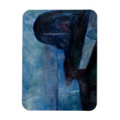 Edvard Munch - Starry Night 1893 Magnet (Vertikal)