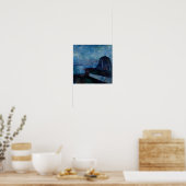 Edvard Munch - Starry Night 1893 Poster (Küche)