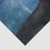 Edvard Munch - Starry Night 1893 Seidenpapier (Detail)