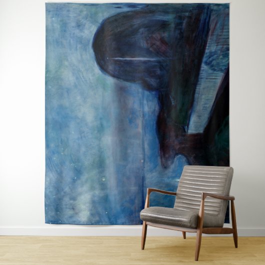 Edvard Munch - Starry Night 1893 Wandteppich (Beispiel)