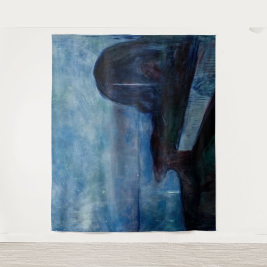 Edvard Munch - Starry Night 1893 Wandteppich (Vorderseite)