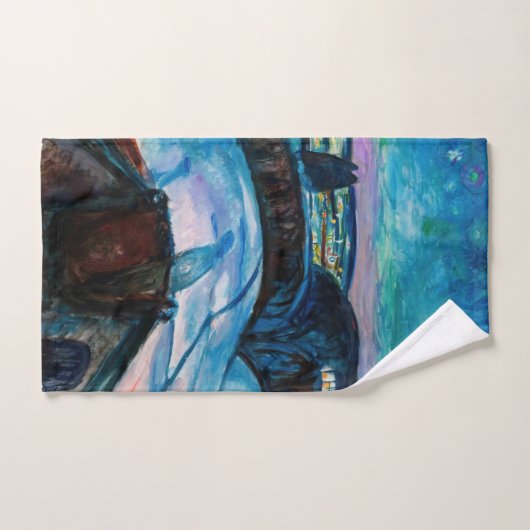 Edvard Munch - Starry Night 1922 Badhandtuch Set (Handtuch)