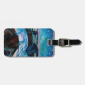 Edvard Munch - Starry Night 1922 Gepäckanhänger (Vorderseite horizontal)