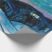 Edvard Munch - Starry Night 1922 Geschenkpapier (Ecke)