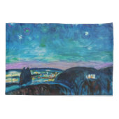 Edvard Munch - Starry Night 1922 Kissenbezug (Rückseite)