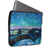 Edvard Munch - Starry Night 1922 Laptopschutzhülle (Vorne Rechts)