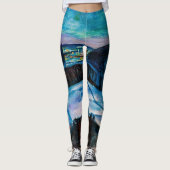 Edvard Munch - Starry Night 1922 Leggings (Vorderseite)