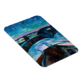 Edvard Munch - Starry Night 1922 Magnet (Rechte Seite)