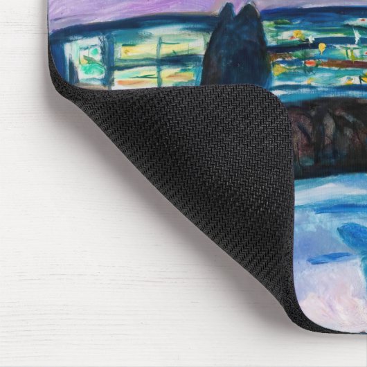 Edvard Munch - Starry Night 1922 Mousepad (Ecke)