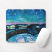 Edvard Munch - Starry Night 1922 Mousepad (Mit Mouse)