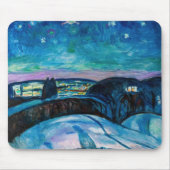 Edvard Munch - Starry Night 1922 Mousepad (Vorne)