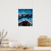 Edvard Munch - Starry Night 1922 Poster (Küche)
