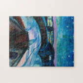 Edvard Munch - Starry Night 1922 Puzzle (Horizontal)
