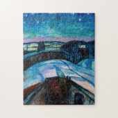 Edvard Munch - Starry Night 1922 Puzzle (Vertikal)