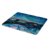 Edvard Munch - Starry Night 1922 Schneidebrett (Ecke)