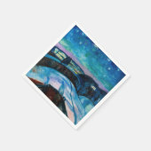 Edvard Munch - Starry Night 1922 Serviette (Ecke)