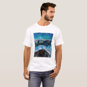 Edvard Munch - Starry Night 1922 T-Shirt (Vorne ganz)