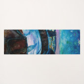 Edvard Munch - Starry Night 1922 Yogamatte (Rückseite (Horizontal))