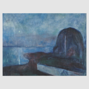 Edvard Munch - Sternennacht 1893 Seidenpapier