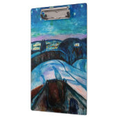 Edvard Munch - Sternennacht 1922 Klemmbrett (Links)