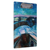 Edvard Munch - Sternennacht 1922 Klemmbrett (Rechts)