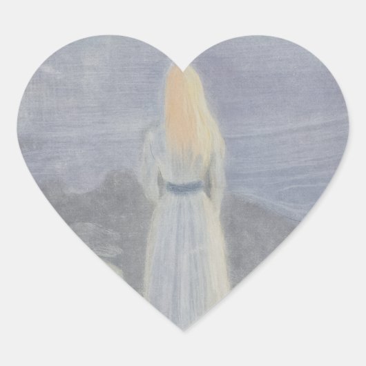 Edvard Munch Sticker (Vorderseite)
