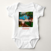 Edvard Munch - Tanz am Strand Baby Strampler (Vorderseite)