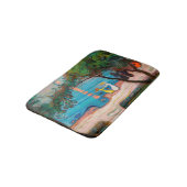 Edvard Munch - Tanz am Strand Badematte (Schrägansicht)