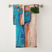 Edvard Munch - Tanz am Strand Badhandtuch Set (Insitu)