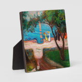 Edvard Munch - Tanz am Strand Fotoplatte (Vorderseite)