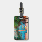 Edvard Munch - Tanz am Strand Gepäckanhänger (Vorderseite vertikal)