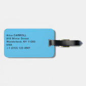 Edvard Munch - Tanz am Strand Gepäckanhänger (Rückseite horizontal)