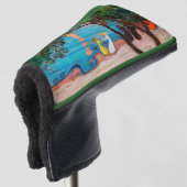 Edvard Munch - Tanz am Strand Golf Headcover (3/4 Vorderseite)