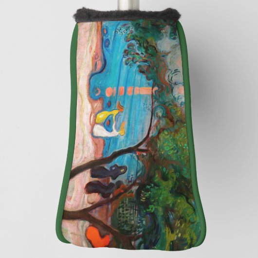 Edvard Munch - Tanz am Strand Golf Headcover (Rotieren 90)