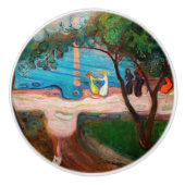 Edvard Munch - Tanz am Strand Keramikknauf (Vorderseite)