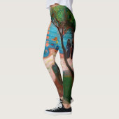 Edvard Munch - Tanz am Strand Leggings (Links)