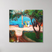 Edvard Munch - Tanz am Strand Leinwanddruck (Vorderseite)