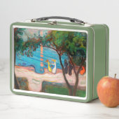 Edvard Munch - Tanz am Strand Metall Brotdose (Beispiel)