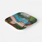 Edvard Munch - Tanz am Strand Pappteller (Gewinkelt)