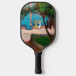 Edvard Munch - Tanz am Strand Pickleball Schläger