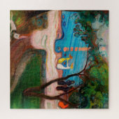 Edvard Munch - Tanz am Strand Puzzle (Horizontal)