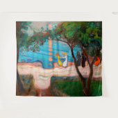 Edvard Munch - Tanz am Strand Wandteppich (Vorderseite (Horizontal))