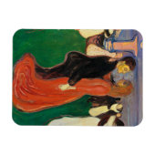 Edvard Munch - Tanz des Lebens Magnet (Horizontal)