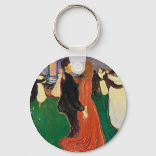 Edvard Munch - Tanz des Lebens Schlüsselanhänger