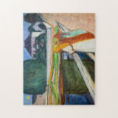 Edvard Munch - The Girls on Bridge Puzzle (Vertikal)